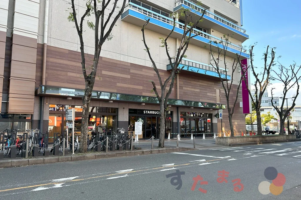 スターバックスコーヒー  イオン古川橋駅前店の外観の写真