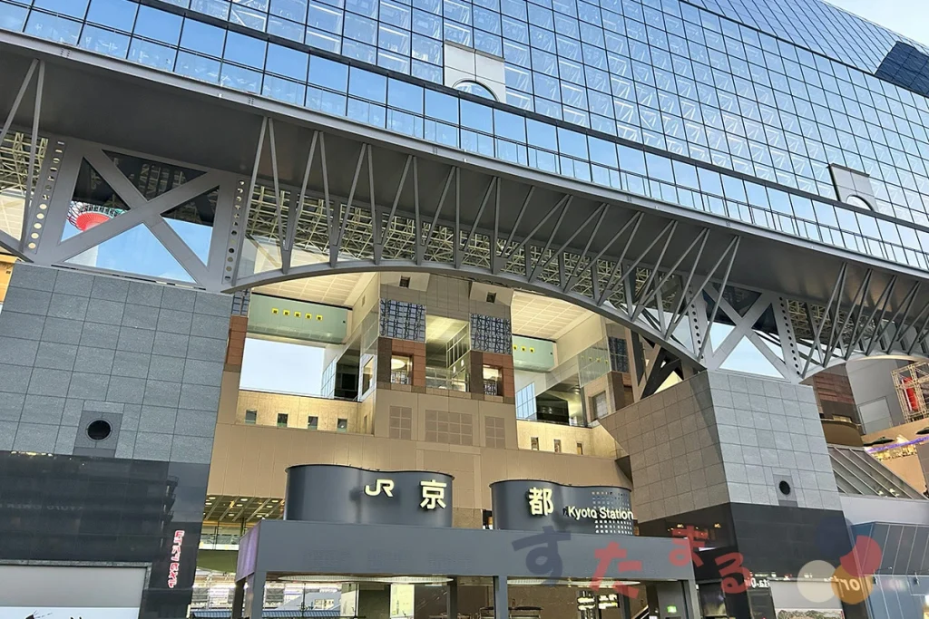 京都駅正面の写真