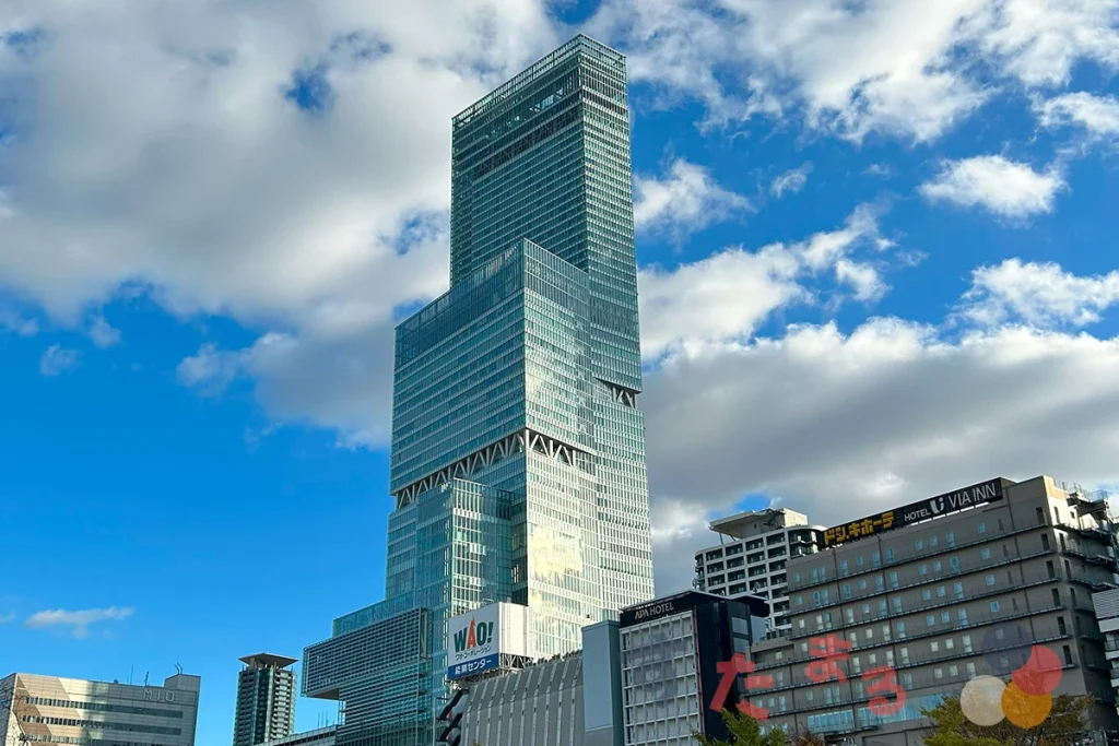 日本で２番目に高いビルでるあべのハルカスの写真