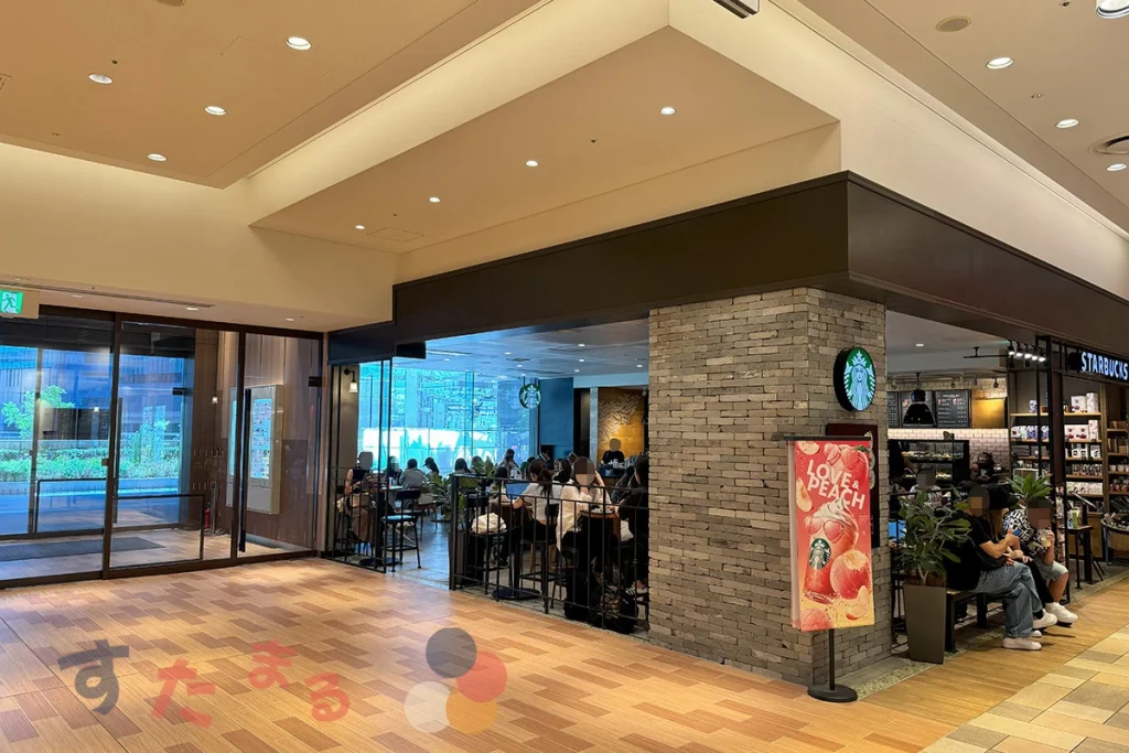 スターバックスコーヒーLUCUA 1100 2階 グランマルシェ店の店舗外観の写真